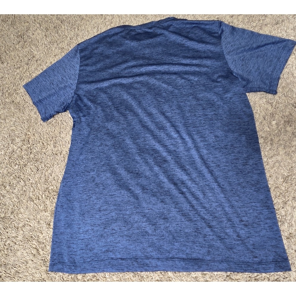 Vineyard Vines Performance Shirt Mens Medium Blue Heather Short Sleeve Surfboard - Picture 3 of 3